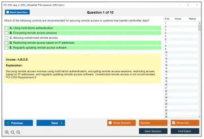 PCI SSC qpa_n QPA_NQualified PIN Assessor (QPA New) Practice test exam simulator test engine exam Prep practice test questions answers Image 1