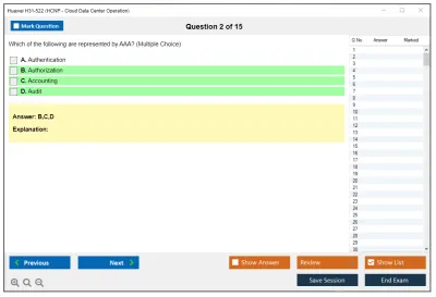 Huawei H31-522 Huawei Certified Network Professional –Cloud DataCentre Operations Practice test exam simulator test engine exam Prep practice test questions answers Image 2