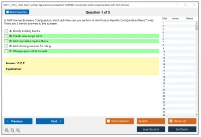 SAP C_TS4C_2023 SAP Certified Associate - SAP S/4HANA Cloud public edition implementation with SAP Activate Practice test exam simulator test engine exam Prep practice test questions answers Image 1