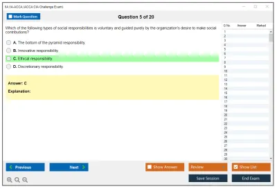 IIA IIA-ACCA ACCA CIA Challenge Exam Practice test exam simulator test engine exam Prep practice test questions answers Image 5