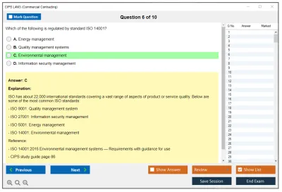 CIPS L4M3 Commercial Contracting Practice test exam simulator test engine exam Prep practice test questions answers Image 6