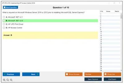 HP HP2-H78 Implementing HP Access Control 2019 Practice test exam simulator test engine exam Prep practice test questions answers Image 1