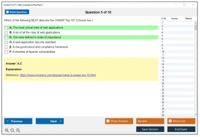 CompTIA PT1-002 CompTIA PenTest+ Practice test exam simulator test engine exam Prep practice test questions answers Image 5