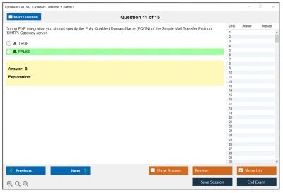 CyberArk CAU302 CyberArk Defender + Sentry Practice test exam simulator test engine exam Prep practice test questions answers Image 11