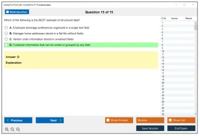 CompTIA FC0-U61 CompTIA IT Fundamentals+ Certification Exam Practice test exam simulator test engine exam Prep practice test questions answers Image 15