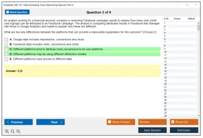 Facebook 200-101 Interconnecting Cisco Networking Devices Part 2 Practice test exam simulator test engine exam Prep practice test questions answers Image 3