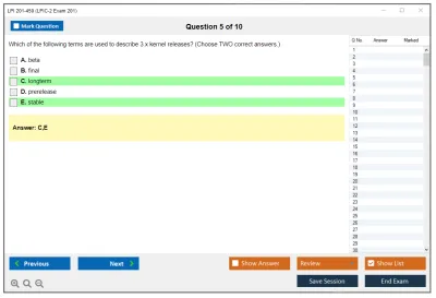 LPI 201-450 LPIC-2 Exam 201, Part 1 of 2, version 4.5 Practice test exam simulator test engine exam Prep practice test questions answers Image 5