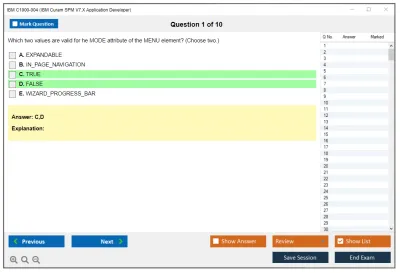 IBM C1000-004 IBM Cúram SPM V7.X Application Developer Practice test exam simulator test engine exam Prep practice test questions answers Image 1
