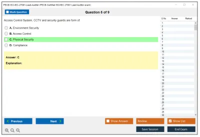 PECB ISO-IEC-27001-Lead-Auditor PECB Certified ISO/IEC 27001 Lead Auditor exam Practice test exam simulator test engine exam Prep practice test questions answers Image 6