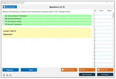 Huawei H12-111_V2-5 HCIA-IoT V2.5 Exam Practice test exam simulator test engine exam Prep practice test questions answers Image 2