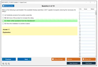 BICSI INSTC_V7 BICSI Installer 2 - Copper Exam Practice test exam simulator test engine exam Prep practice test questions answers Image 4
