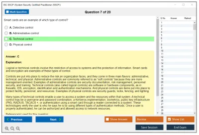 ISC2 SSCP Systems Security Certified Practitioner Practice test exam simulator test engine exam Prep practice test questions answers Image 7