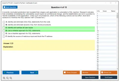 CompTIA PT0-001 CompTIA PenTest+ Certification Exam Practice test exam simulator test engine exam Prep practice test questions answers Image 4