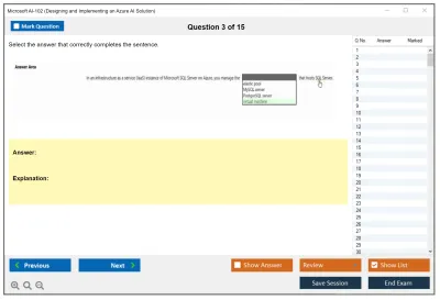 Microsoft AI-102 Designing and Implementing a Microsoft Azure AI Solution Practice test exam simulator test engine exam Prep practice test questions answers Image 3