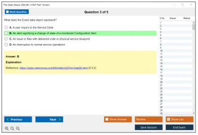 The Open Group OG0-061 IT4IT Part 1 Exam Practice test exam simulator test engine exam Prep practice test questions answers Image 3