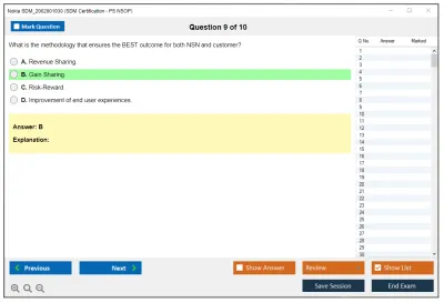 Nokia SDM_2002001030 SDM Certification - PS NSOP Practice test exam simulator test engine exam Prep practice test questions answers Image 9