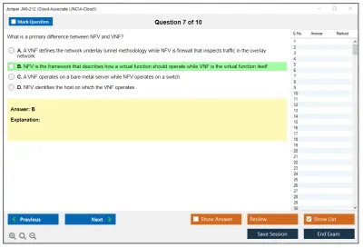 Juniper JN0-212 Cloud-Associate (JNCIA-Cloud) Practice test exam simulator test engine exam Prep practice test questions answers Image 7
