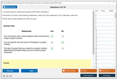Microsoft MB-920 Microsoft Dynamics 365 Fundamentals Finance and Operations Apps (ERP) Practice test exam simulator test engine exam Prep practice test questions answers Image 4