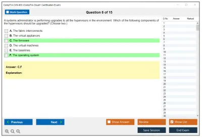 CompTIA CV0-003 CompTIA Cloud+ Certification Exam Practice test exam simulator test engine exam Prep practice test questions answers Image 8