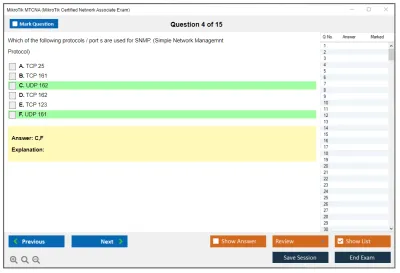 MikroTik MTCNA MikroTik Certified Network Associate Exam Practice test exam simulator test engine exam Prep practice test questions answers Image 4