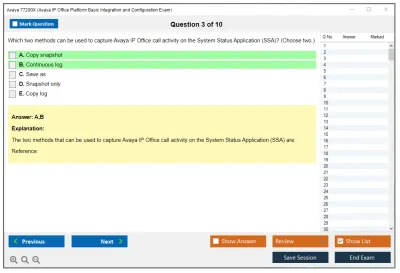 Avaya 77200X Avaya IP Office Platform Basic Integration and Configuration Exam Practice test exam simulator test engine exam Prep practice test questions answers Image 3