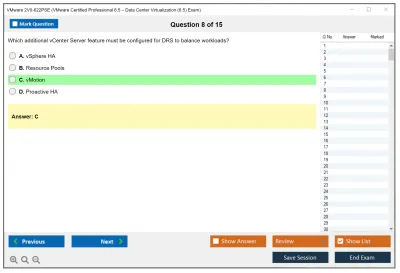 VMware 2V0-622PSE VMware Certified Professional 6.5 – Data Center Virtualization (6.5) Exam Practice test exam simulator test engine exam Prep practice test questions answers Image 8