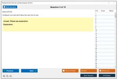 RedHat EX300 Red Hat Certified Engineer – RHCE (v6+v7) Practice test exam simulator test engine exam Prep practice test questions answers Image 5