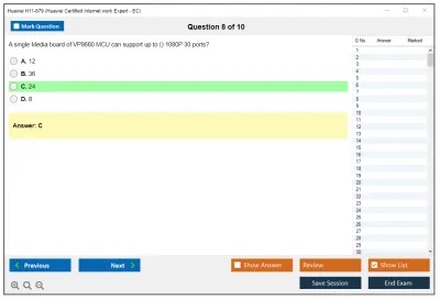 Huawei H11-879 Huawei Certified Internet work Expert - EC Practice test exam simulator test engine exam Prep practice test questions answers Image 8