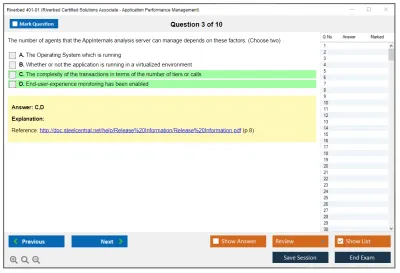Riverbed 401-01 Riverbed Certified Solutions Associate - Application Performance Management Practice test exam simulator test engine exam Prep practice test questions answers Image 3