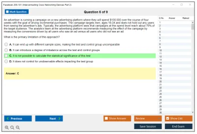 Facebook 200-101 Interconnecting Cisco Networking Devices Part 2 Practice test exam simulator test engine exam Prep practice test questions answers Image 6