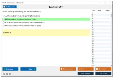 API API-571 Corrosion and Materials Professional Practice test exam simulator test engine exam Prep practice test questions answers Image 3