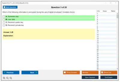 Huawei H12-711_V3.0 HCIA-Security V3.0 Practice test exam simulator test engine exam Prep practice test questions answers Image 3