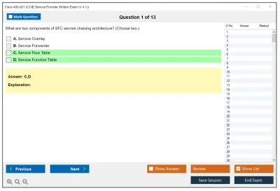 Cisco 400-201 CCIE Service Provider Written Exam (V 4.1) Practice test exam simulator test engine exam Prep practice test questions answers Image 1