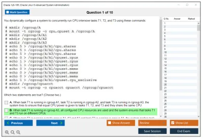 Oracle 1z0-105 Oracle Linux 6 Advanced System Administration Practice test exam simulator test engine exam Prep practice test questions answers Image 1