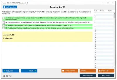 Huawei H12-811_V1.0 HCIA-Datacom V1.0 Exam Practice test exam simulator test engine exam Prep practice test questions answers Image 4