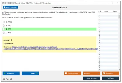 IBM C1000-026 IBM Security QRadar SIEM V7.3.2 Fundamental Administration Practice test exam simulator test engine exam Prep practice test questions answers Image 8