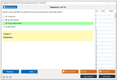 Checkpoint 156-315.80 Check Point Certified Security Expert - CCSE R80 Practice test exam simulator test engine exam Prep practice test questions answers Image 3