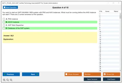 SAP C_FIOAD_2020 SAP Certified Technology AssociateSAP Fiori System Administration Practice test exam simulator test engine exam Prep practice test questions answers Image 4