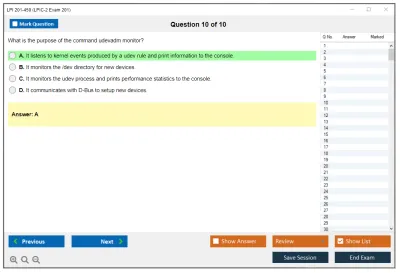 LPI 201-450 LPIC-2 Exam 201, Part 1 of 2, version 4.5 Practice test exam simulator test engine exam Prep practice test questions answers Image 10
