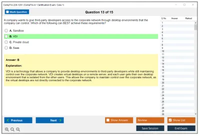 CompTIA 220-1101 CompTIA A+ Certification Exam: Core 1 Practice test exam simulator test engine exam Prep practice test questions answers Image 13