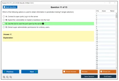 Huawei H12-731_V2.0 HCIE-Security (Written) V2.0 Practice test exam simulator test engine exam Prep practice test questions answers Image 11