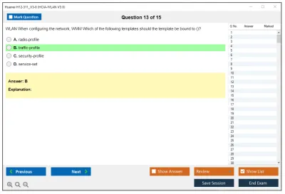 Huawei H12-311_V3.0 HCIA-WLAN V3.0 Practice test exam simulator test engine exam Prep practice test questions answers Image 13