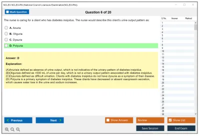 NCLEX NCLEX-RN National Council Licensure Examination(NCLEX-RN) Practice test exam simulator test engine exam Prep practice test questions answers Image 6