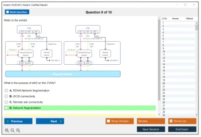 Nutanix NCM-MCI Nutanix Certified Master Practice test exam simulator test engine exam Prep practice test questions answers Image 8