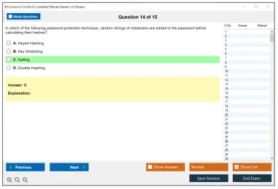 ECCouncil 312-50v10 Certified Ethical Hacker v10 Exam Practice test exam simulator test engine exam Prep practice test questions answers Image 14