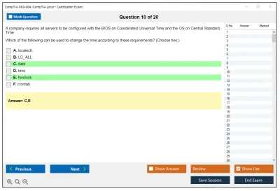 CompTIA XK0-004 CompTIA Linux+ Certification Exam Practice test exam simulator test engine exam Prep practice test questions answers Image 10