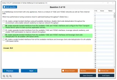 Veritas VCS-277 Administration of Veritas NetBackup 8.0 and NetBackup Appliances 3.0 Practice test exam simulator test engine exam Prep practice test questions answers Image 3