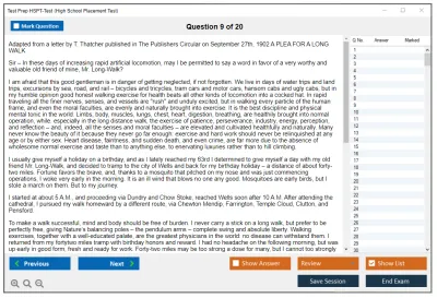 Test Prep HSPT-Test High School Placement Test Practice test exam simulator test engine exam Prep practice test questions answers Image 9