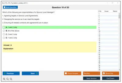 Exin ITIL ITIL Foundation (V4) Practice test exam simulator test engine exam Prep practice test questions answers Image 18