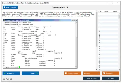 Checkpoint 156-915.80 Check Point Certified Security Expert UpdateR80.10 Practice test exam simulator test engine exam Prep practice test questions answers Image 9